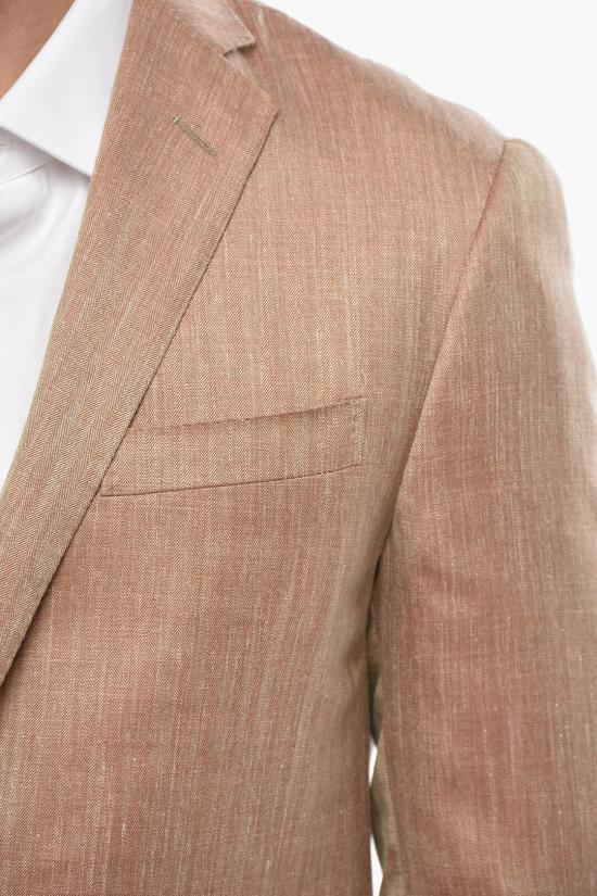  꼬르넬리아니 수트 세트 83N290 0351004 001 Arancio Beige - CORNELIANI