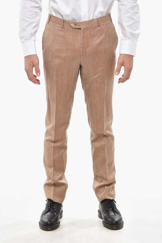  꼬르넬리아니 수트 세트 83N290 0351004 001 Arancio Beige - CORNELIANI