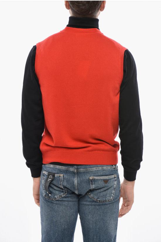  말로 니트 베스트 UXJ004 F1K02 E1067 Red - MALO