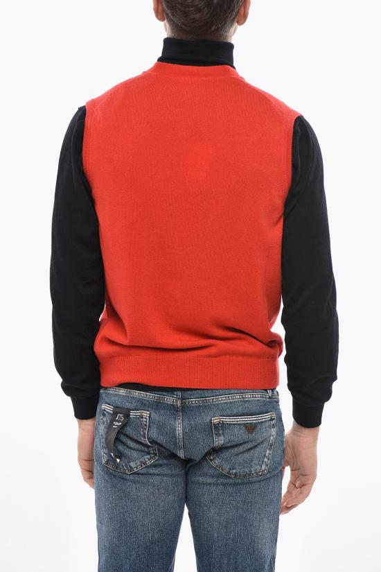  말로 니트 베스트 UXJ004 F1K02 E1067 Red - MALO