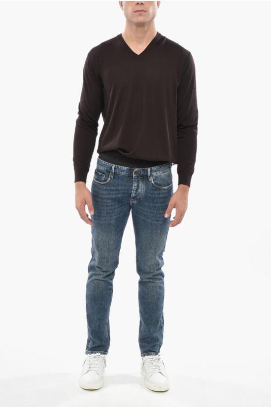  말로 스웨터 UMB006 F8Z02 M0394 Brown - MALO