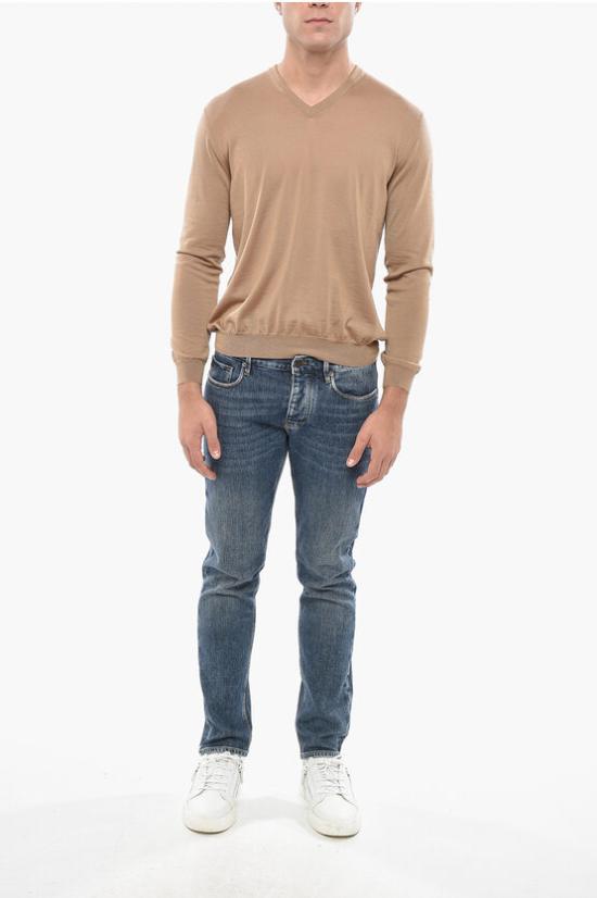  말로 스웨터 UMB006 F1Z25 E1664 Brown - MALO