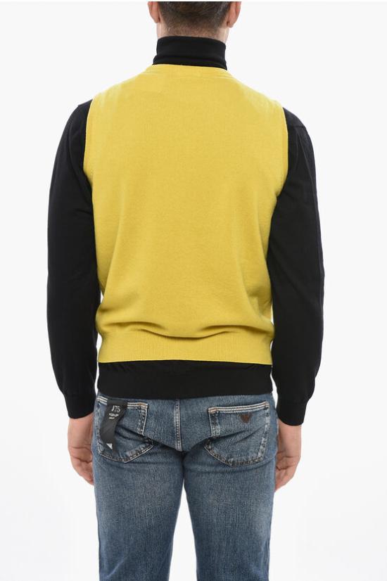  말로 니트 베스트 UMI013 F1K02 E3237 Yellow - MALO