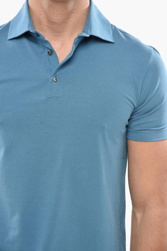  말로 폴로 티셔츠 UJD086 J3U26 E3467 Blue - MALO