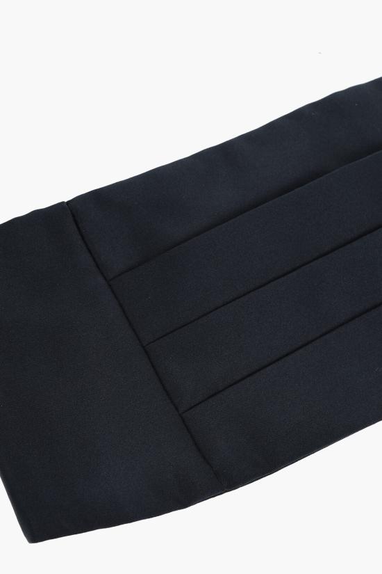  꼬르넬리아니 패브릭 벨트 80USH2 9920400 001 Midnight blue - CORNELIANI