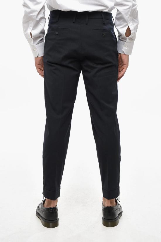  닐바렛 스트레이트 팬츠 PBPA097 U008 415 Midnight blue - NEIL BARRETT