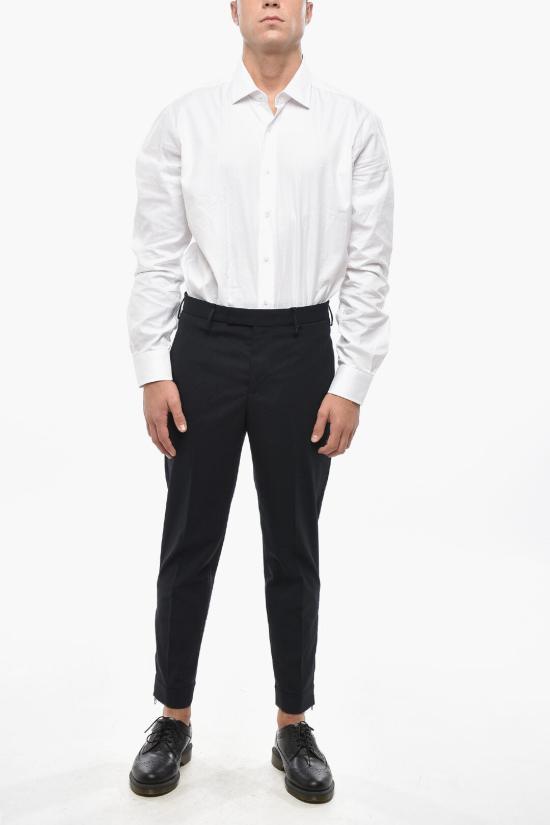  닐바렛 스트레이트 팬츠 PBPA097 U008 415 Midnight blue - NEIL BARRETT