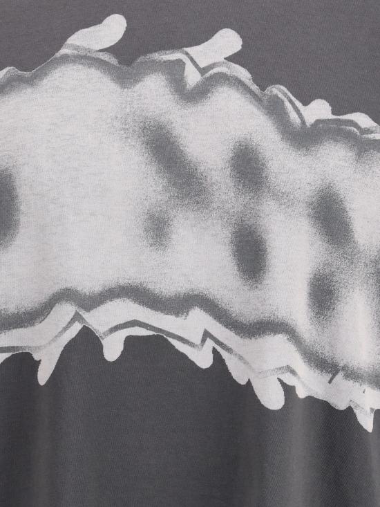 25FW 디젤 반팔 티셔츠 A215640TKCI 93R GREY - DIESEL