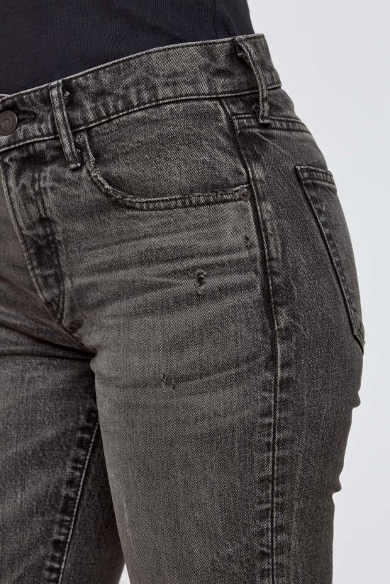  마우지 데님 팬츠 무시 벨뷰 슬림 스트레이트 진 - MOUSSY