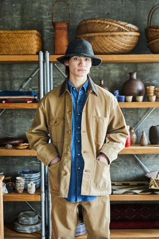  오어슬로우 자켓 오르슬로 릴렉스 핏 옥스포드 커버올