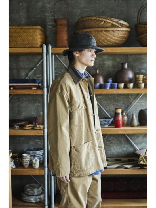  오어슬로우 자켓 오르슬로 릴렉스 핏 옥스포드 커버올 - ORSLOW