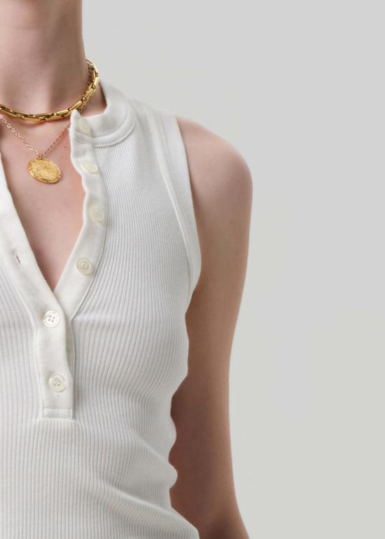  시티즌 오브 휴머니티 민소매 티셔츠 시티즌스 오브 휴머니티 캐럴린 탱크 파시미나 - CITIZEN OF HUMANITY