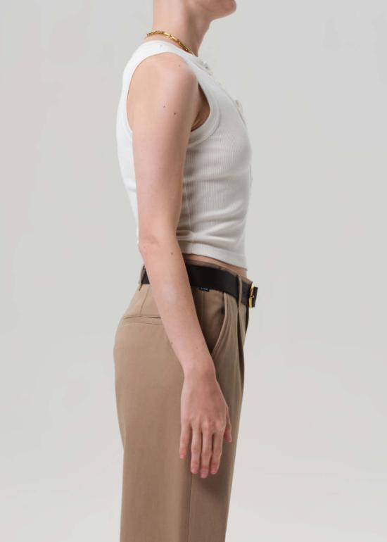  시티즌 오브 휴머니티 민소매 티셔츠 시티즌스 오브 휴머니티 캐럴린 탱크 파시미나 - CITIZEN OF HUMANITY