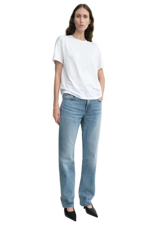  토템 데님 팬츠 로우 스트레이트 진 - TOTEME