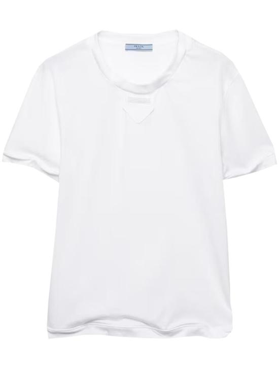 26SS 프라다 블라우스 3569B 18QZ F0009 BIANCO WHITE