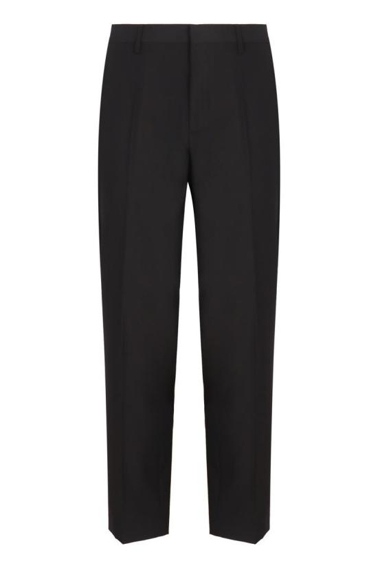 25FW 드리스 반 노튼 숏팬츠 2520209032057 900 Black - DRIES VAN NOTEN