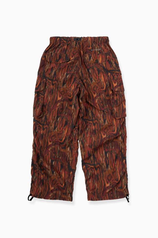  앤드원더 치노 팬츠 앤 원더 프린트 립스톱 카고 팬츠 - AND WANDER