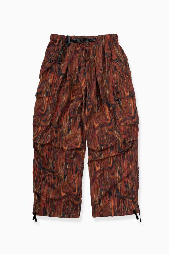  앤드원더 치노 팬츠 앤 원더 프린트 립스톱 카고 팬츠