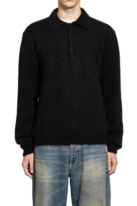 25FW 선플라워 긴팔 티셔츠 3074 BLACK Black