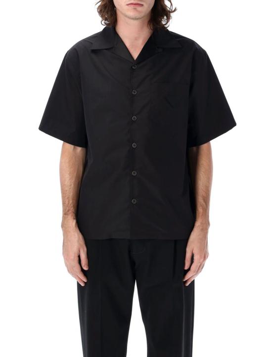 25SS 프라다 긴팔 셔츠 25PSC80316A6 F0002 Black