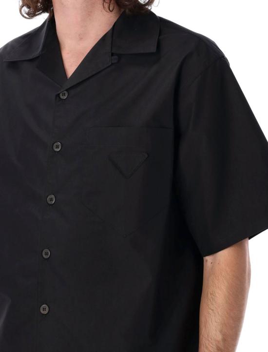 25SS 프라다 긴팔 셔츠 25PSC80316A6 F0002 Black - PRADA