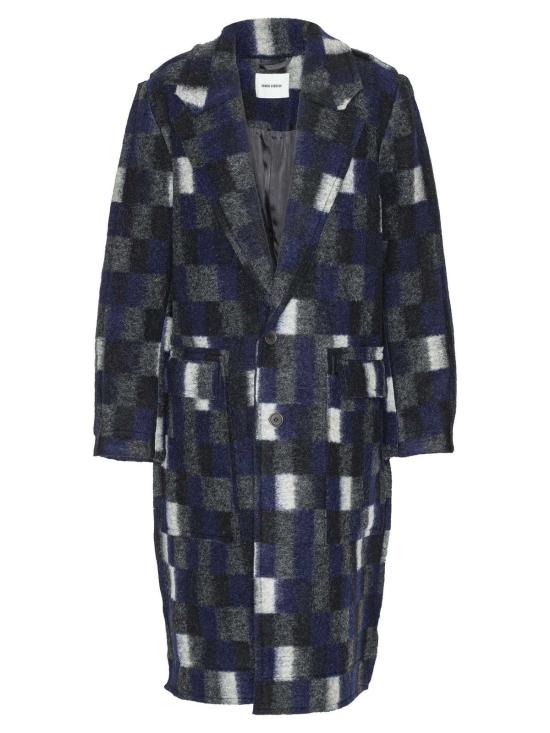  헨릭 빕스코브 코트 Henrik Vibskov 플랫  브러쉬드 블랙