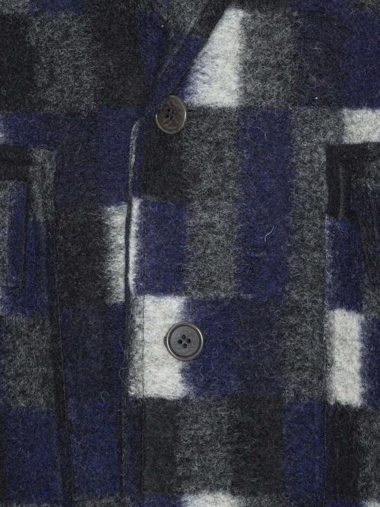  헨릭 빕스코브 코트 Henrik Vibskov 플랫  브러쉬드 블랙 - HENRIK VIBSKOV