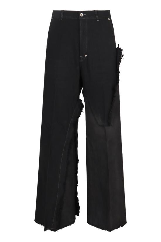 25FW 릭 오웬스 JORIS 트라우저 RR02E1308BBCL 09 Black