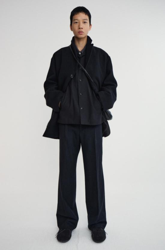  포터리 코트 멜튼 울 하프 - POTTERY