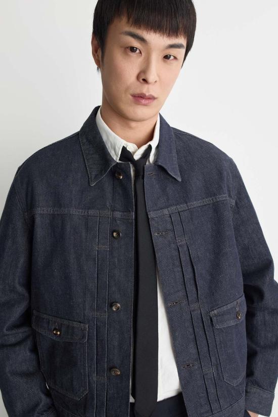  포터리 데님 자켓 라이트 트러커 재킷 타입 02 - POTTERY