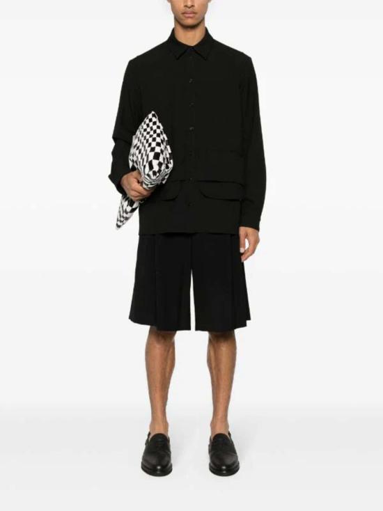  헨릭 빕스코브 긴팔 셔츠 Henrik Vibskov Ants  블랙 - HENRIK VIBSKOV