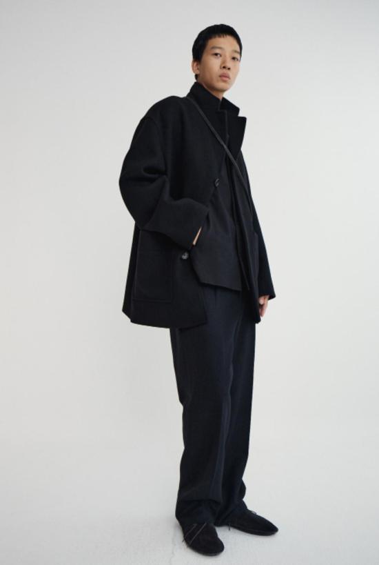  포터리 코트 멜튼 울 하프 - POTTERY