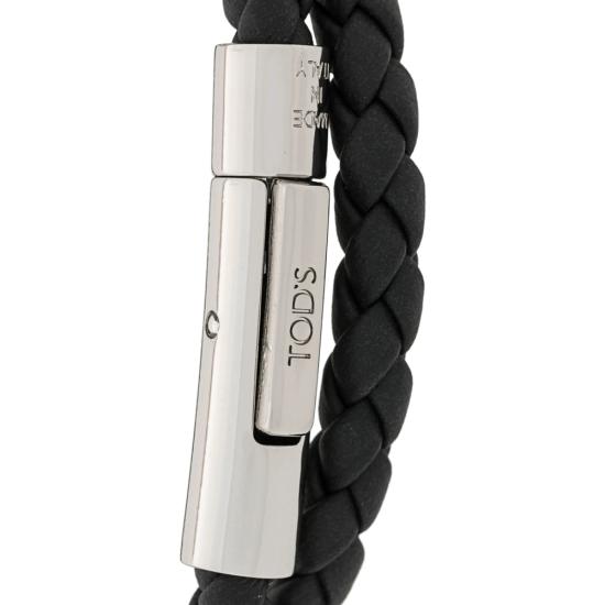 26SS 토즈 브레이슬릿 XEMB1900200F LRB999 BLACK SILVER - TODS