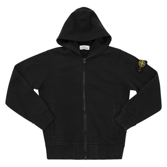 25FW [키즈] 스톤 아일랜드 니트/스웻셔츠 K2S166100003 BLACK