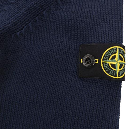 25FW [키즈] 스톤 아일랜드 니트/스웻셔츠 K2S165100019 BLUE - STONE ISLAND