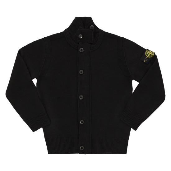 25FW [키즈] 스톤 아일랜드 니트/스웻셔츠 K2S165100003 BLACK