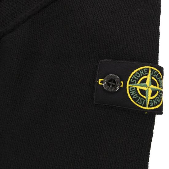 25FW [키즈] 스톤 아일랜드 니트/스웻셔츠 K2S165100003 BLACK - STONE ISLAND