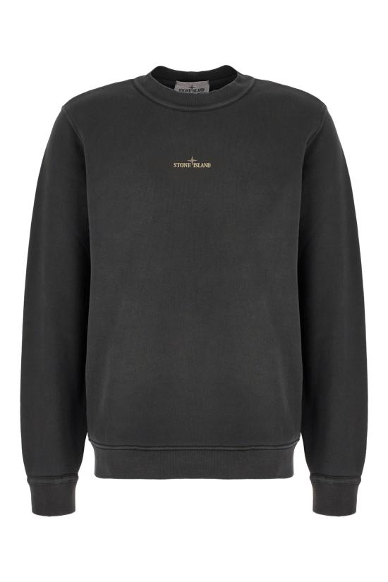 25FW 스톤 아일랜드 후드 티셔츠 S156100018S0195 V0062 LEAD GREY