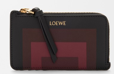 25FW 로에베 지갑 C643Z40XA7 1101 BLACKBURGUNDY