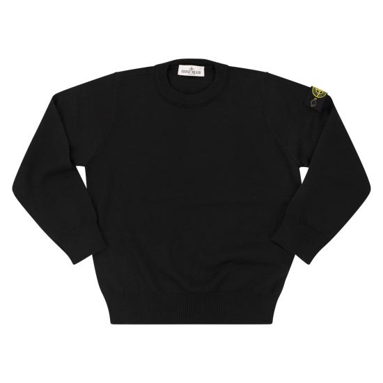 25FW [키즈] 스톤 아일랜드 니트/스웻셔츠 K2S165100009 BLACK