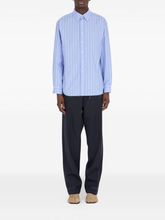 25FW 마르지엘라 긴팔 셔츠 S67DT0021 M35625002F Clear Blue - MAISON MARGIELA