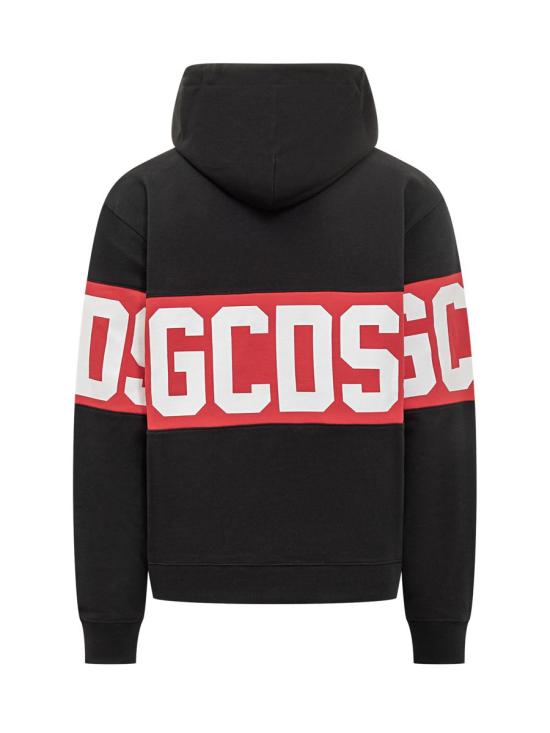 25FW 지씨디에스 긴팔 티셔츠 B1XM1900JD1 99 Black - GCDS