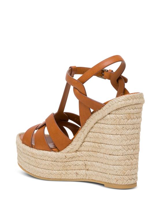 25FW 생로랑 힐/펌프스 611924BDA002206 Brown - SAINT LAURENT