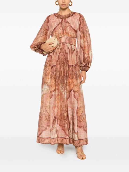 26SS 짐머만 미디 원피스 5947DRS262 TBML Purple - ZIMMERMANN