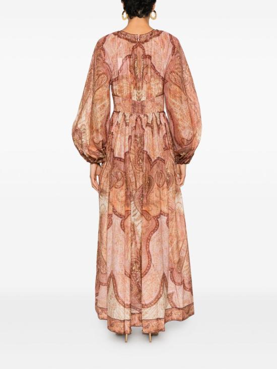 26SS 짐머만 미디 원피스 5947DRS262 TBML Purple - ZIMMERMANN