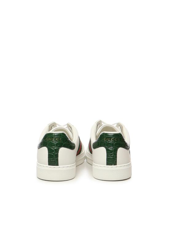 25FW 구찌 웹 스니커즈 757892 AACAG9055 White - GUCCI