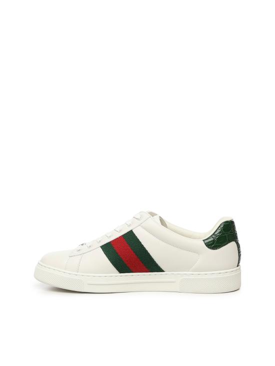 25FW 구찌 웹 스니커즈 757892 AACAG9055 White - GUCCI
