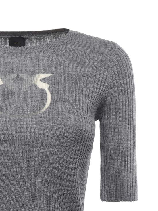 25FW 핑코 스웨터 102017 A18MII2 Grey - PINKO