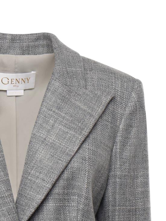 25FW 제니 수트 자켓 79AAQ509 N0615825 Grey - GENNY