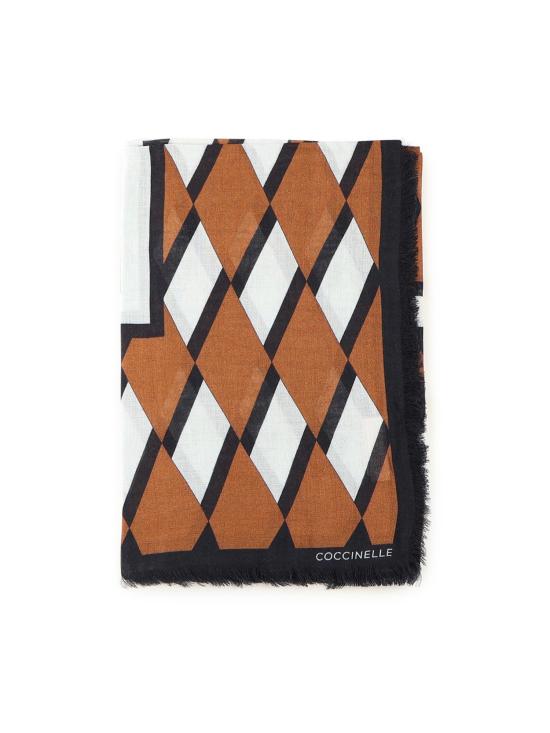 25FW 코치넬리 머플러/스카프 E7TOX330101 M86 MULTI COGNAC